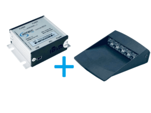 Haubenblitzer mit connectBOX als Bundle für automatische FLARM Kopplung